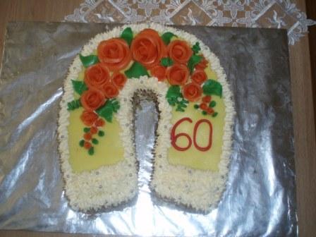 podkova, torta, Narodeninové torty, Ivet, 1