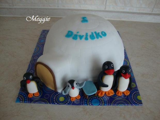 Pingu, torta, Rozprávkové torty Pingu, torta, Rozprávkové torty, Meggie, 1
