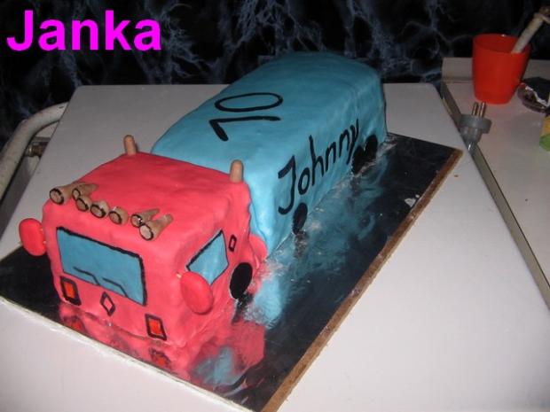 Kamion, torta, Torty autíčka, vláčiky, janka84, 1