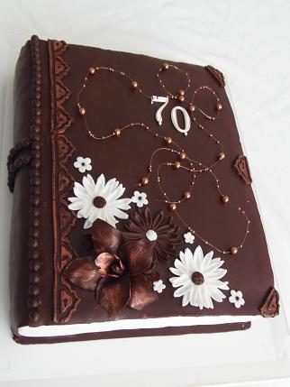 Kniha 70, torta, Narodeninové torty Kniha 70, torta, Narodeninové torty, Elenka TN, 1