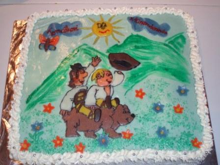 Maťko a Kubko, torta, Rozprávkové torty Maťko a Kubko, torta, Rozprávkové torty, Ivet, 1