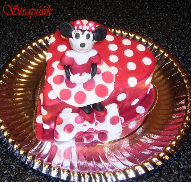 Minnie, torta, Rozprávkové torty Minnie, torta, Rozprávkové torty, strapusik, 1