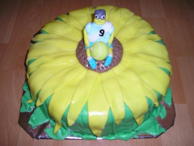 slnečnica, torta, Narodeninové torty, mazda, 1