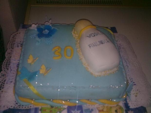 K 30. narodeninám , torta, Narodeninové torty, AničkaP, 1