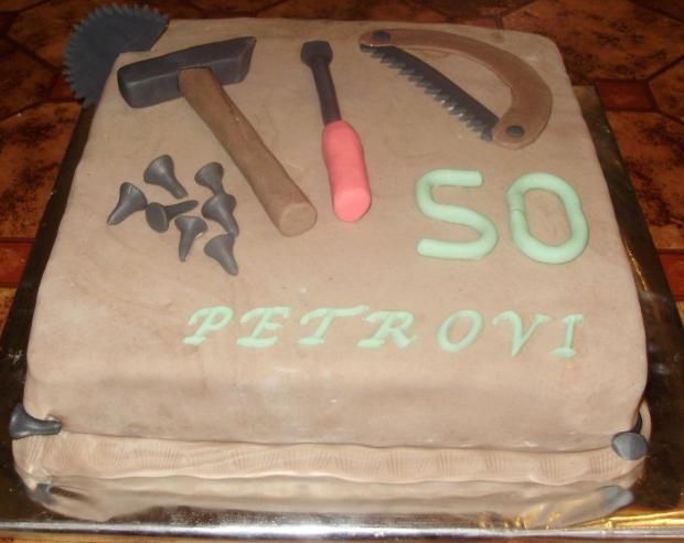 K 50. narodeninám, torta, Iffka, 1