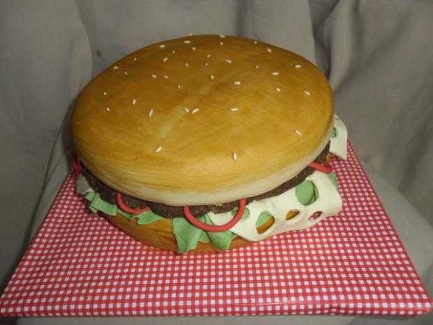 Hamburger, torta, Netradičné torty Hamburger, torta, Netradičné torty, Alenik, 1