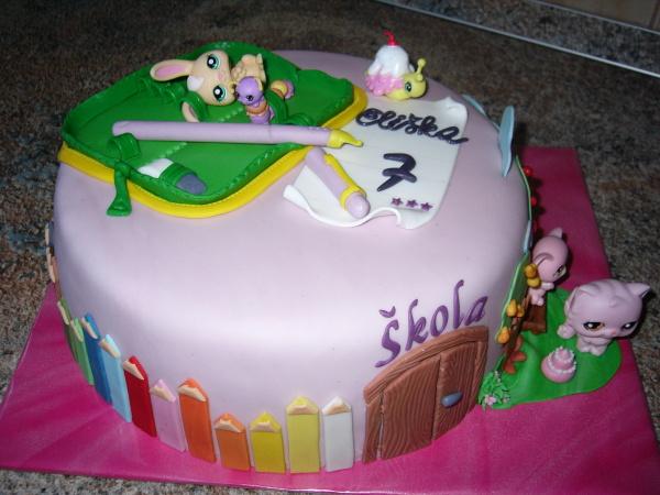 Pre školáčku, torta, Torty - škola, stužková, jajane, 1