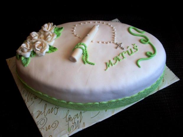 na 1.sv.prijímanie , torta, Torty na cirkevné sviatky, val38, 1