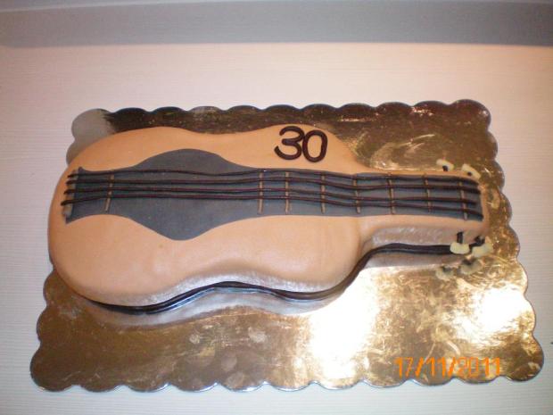 Pre gitaristu, torta, Narodeninové torty, Jana Nociarova, 1