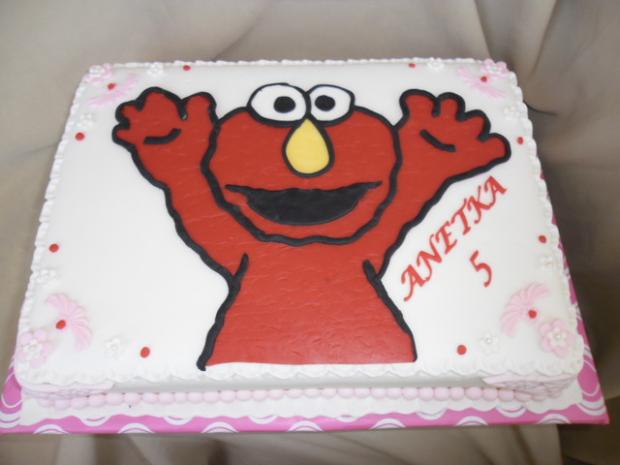 Elmo, torta, Rozprávkové torty, Alenik, 1