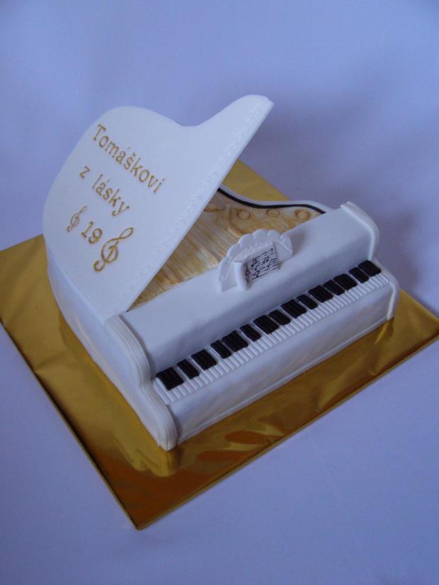 Klavír, torta, Netradičné torty Klavír, torta, Netradičné torty, Miruš 77, 1