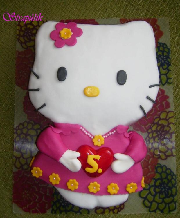 Hello Kitty 8, torta, Torty pre dievčatá Hello Kitty 8, torta, Torty pre dievčatá, strapusik, 1