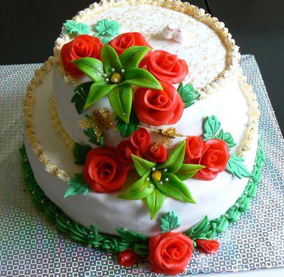 Svadobná, torta, Svadobné torty Svadobná, torta, Svadobné torty, Nadežda Pištová, 1