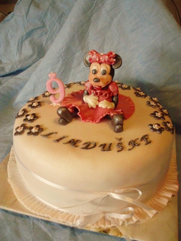 Myška Minni, torta, Rozprávkové torty Myška Minni, torta, Rozprávkové torty, Tonka64, 1