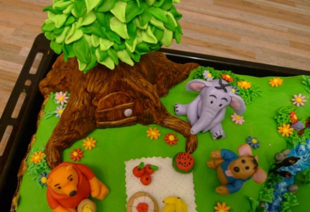 macko Pooh pre Šimonka 1, torta, Rozprávkové torty macko Pooh pre Šimonka 1, torta, Rozprávkové torty, ZuzanaTT, 1