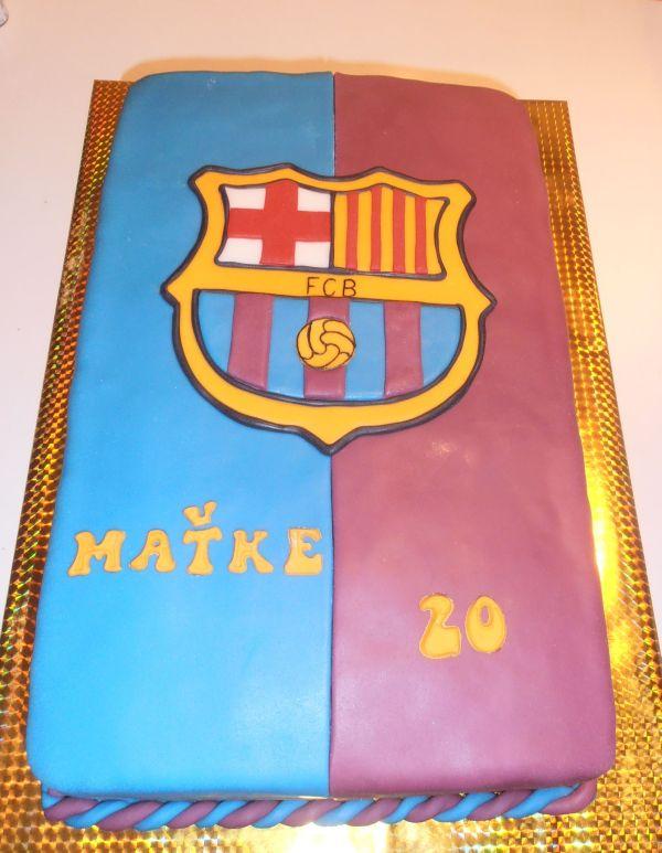 FC Barcelona, torta, Narodeninové torty, cabka2, 1