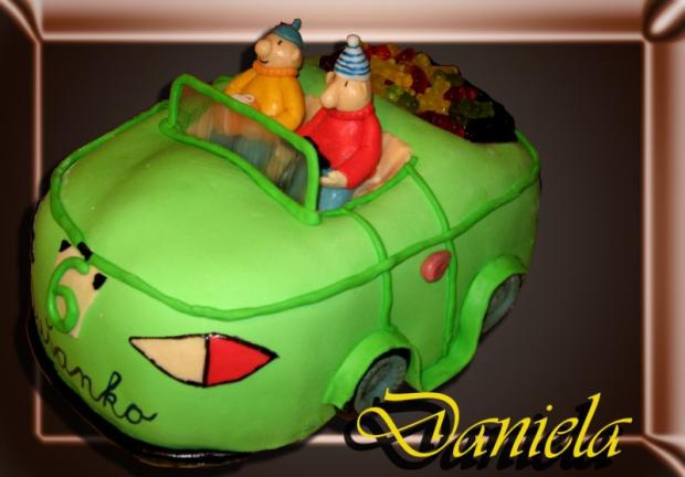 kabriolet, torta, Torty autíčka, vláčiky, martinkova.daniela, 1