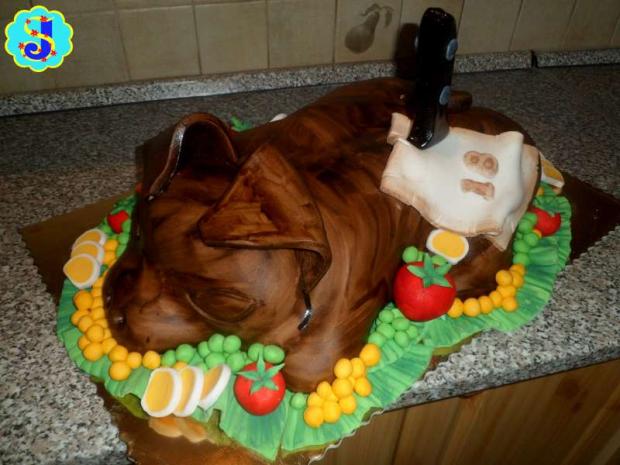 Prasiatko, torta, Narodeninové torty Prasiatko, torta, Narodeninové torty, Janka.S, 1