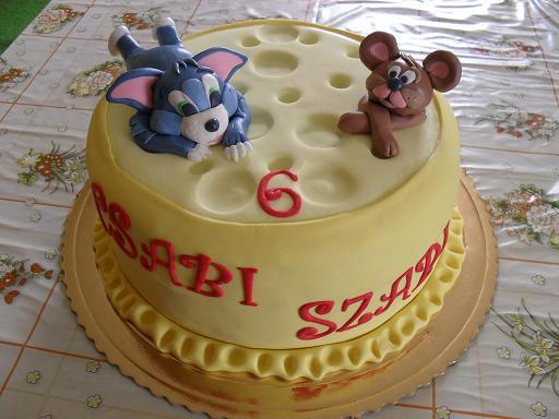 Tom a Jerry, torta, Rozprávkové torty Tom a Jerry, torta, Rozprávkové torty, rozika, 1