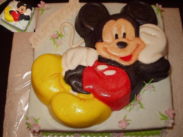 Mickey mouse, torta, Rozprávkové torty Mickey mouse, torta, Rozprávkové torty, Evina, 1
