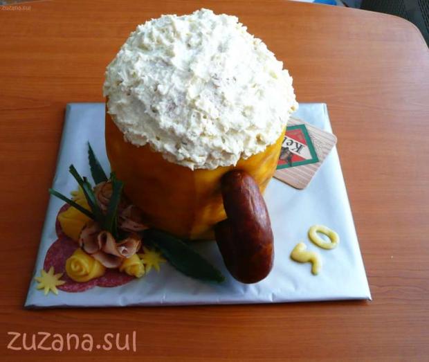 slaná torta - pivo, torta, Slané torty slaná torta - pivo, torta, Slané torty, zuzana.sul, 1