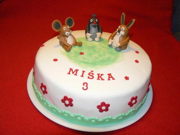Krtko, torta, Rozprávkové torty, stankapk, 1