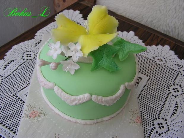 Mini zelená, torta Mini zelená, torta, Bohus_L, 1