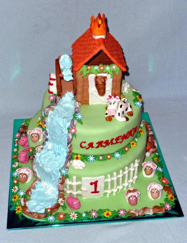 Farma pre Carmen, torta, Narodeninové torty Farma pre Carmen, torta, Narodeninové torty, ajka7, 1