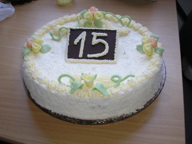 Na 15stku, torta, Maria-Šurany, 1