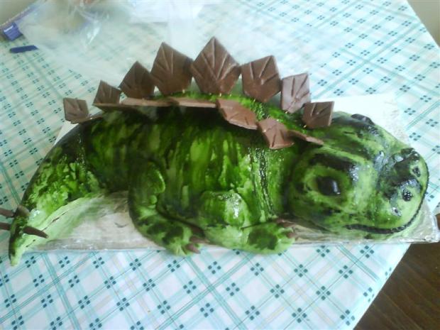 dino, torta, Torty so zvieratkami, Elza, 1