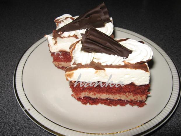 Červené sametové řezy, torta, Zákusky Červené sametové řezy, torta, Zákusky, hanka0, 1
