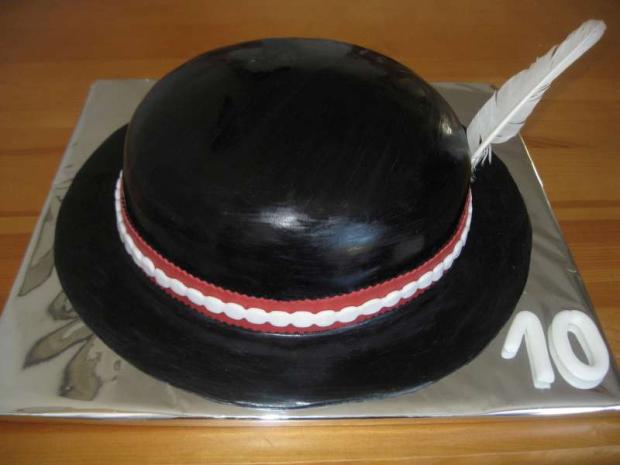 goralský klobúk, torta, Netradičné torty goralský klobúk, torta, Netradičné torty, evinaf, 1