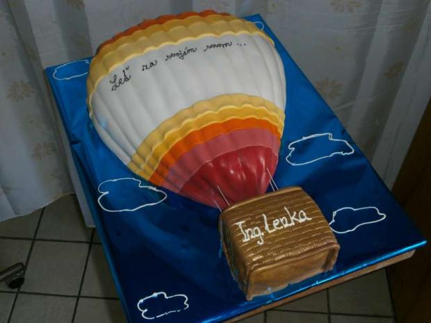 na promócie - lietajúci balón, torta, Netradičné torty na promócie - lietajúci balón, torta, Netradičné torty, andrea.d, 1