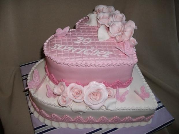 Ružove dvojsrdce, torta Ružove dvojsrdce, torta, Alenik, 1