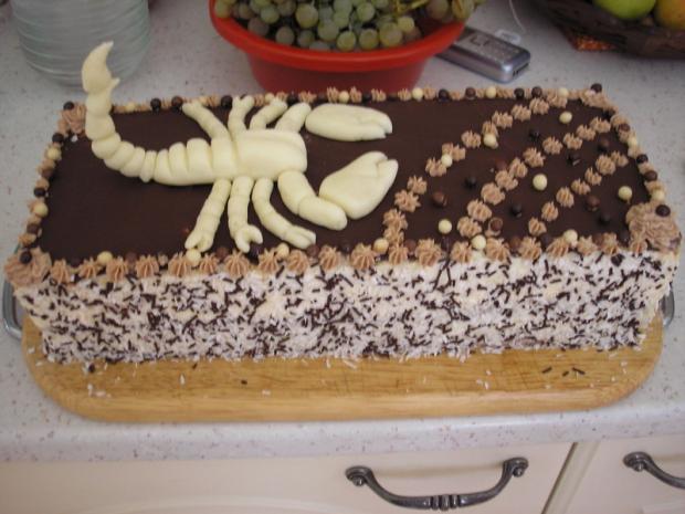 škorpion, torta, Narodeninové torty, Adriána Vidová, 1