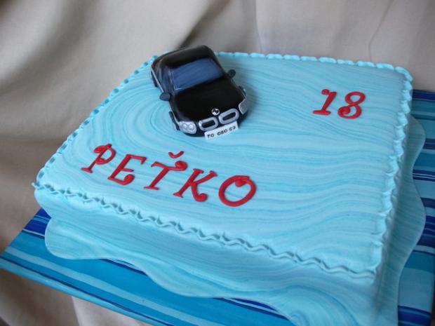 BMW, torta, Torty autíčka, vláčiky BMW, torta, Torty autíčka, vláčiky, Alenik, 1