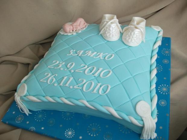 Vankusik na krst, torta, Torty na krstiny Vankusik na krst, torta, Torty na krstiny, Alenik, 1