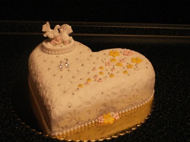 svadobné srdce, torta, Svadobné torty, alapk, 1