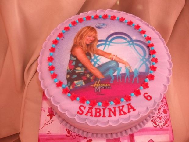 Hanna Montana, torta, Torty pre dievčatá, Alenik, 1
