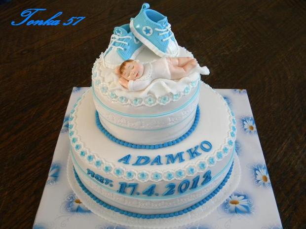 krstinová, torta, Torty na krstiny krstinová, torta, Torty na krstiny, Tonka 57, 1
