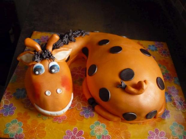 žirafka, torta, Torty so zvieratkami žirafka, torta, Torty so zvieratkami, HelkaT, 1