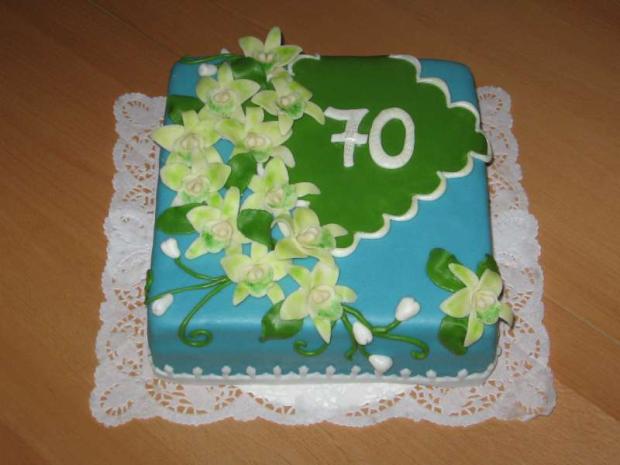 Narodeninová torta 70, torta, Narodeninové torty Narodeninová torta 70, torta, Narodeninové torty, Lubka212, 1