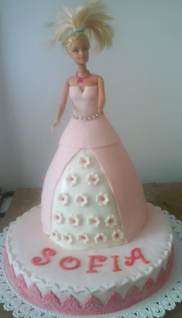 moja prvá barbie tortička, torta, Torty pre dievčatá moja prvá barbie tortička, torta, Torty pre dievčatá, bianka99, 1