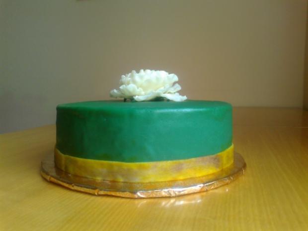 Biela pivonka, torta, Narodeninové torty, mulinkam, 1