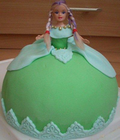 ...a bábika po tretí krát..., torta, Torty pre dievčatá, Mariolka, 1
