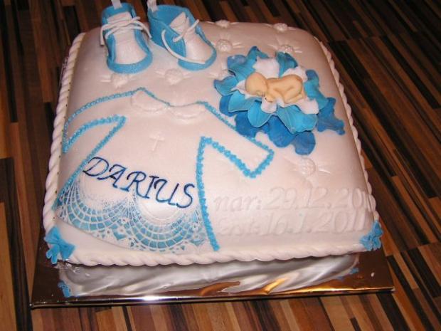 krstinová, torta, Torty na krstiny krstinová, torta, Torty na krstiny, Viera Mrvová, 1