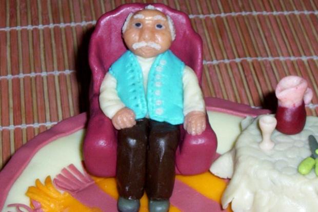 nástup do důchodu, torta, Netradičné torty, Gabuš, 1