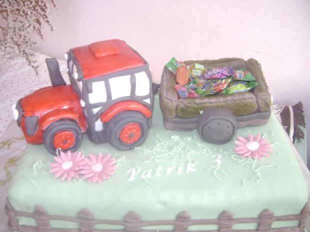 traktor aj s vlečkou..:), torta, Torty autíčka, vláčiky traktor aj s vlečkou..:), torta, Torty autíčka, vláčiky, MonikaB., 1
