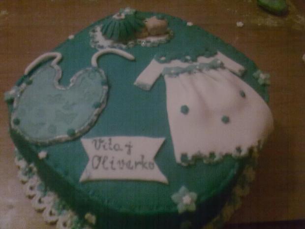 Pri narodení dieťatka -  Oliverkovi :), torta, Ostané torty pre deti, AničkaP, 1