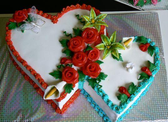 Svadobná, torta, Svadobné torty Svadobná, torta, Svadobné torty, Nadežda Pištová, 1